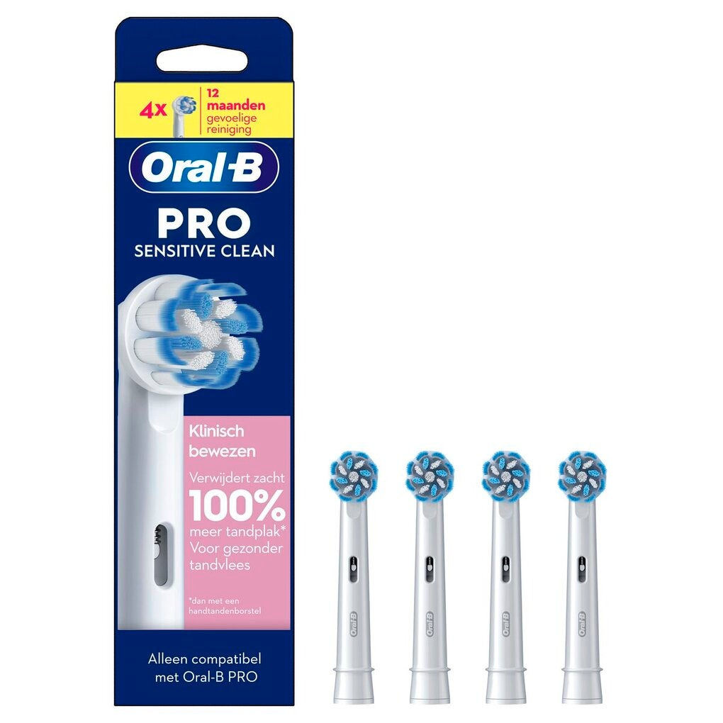 Oral-B Pro Sensitive Clean Opzetborstels Oral-B Pro Sensitive Clean Opzetborstels