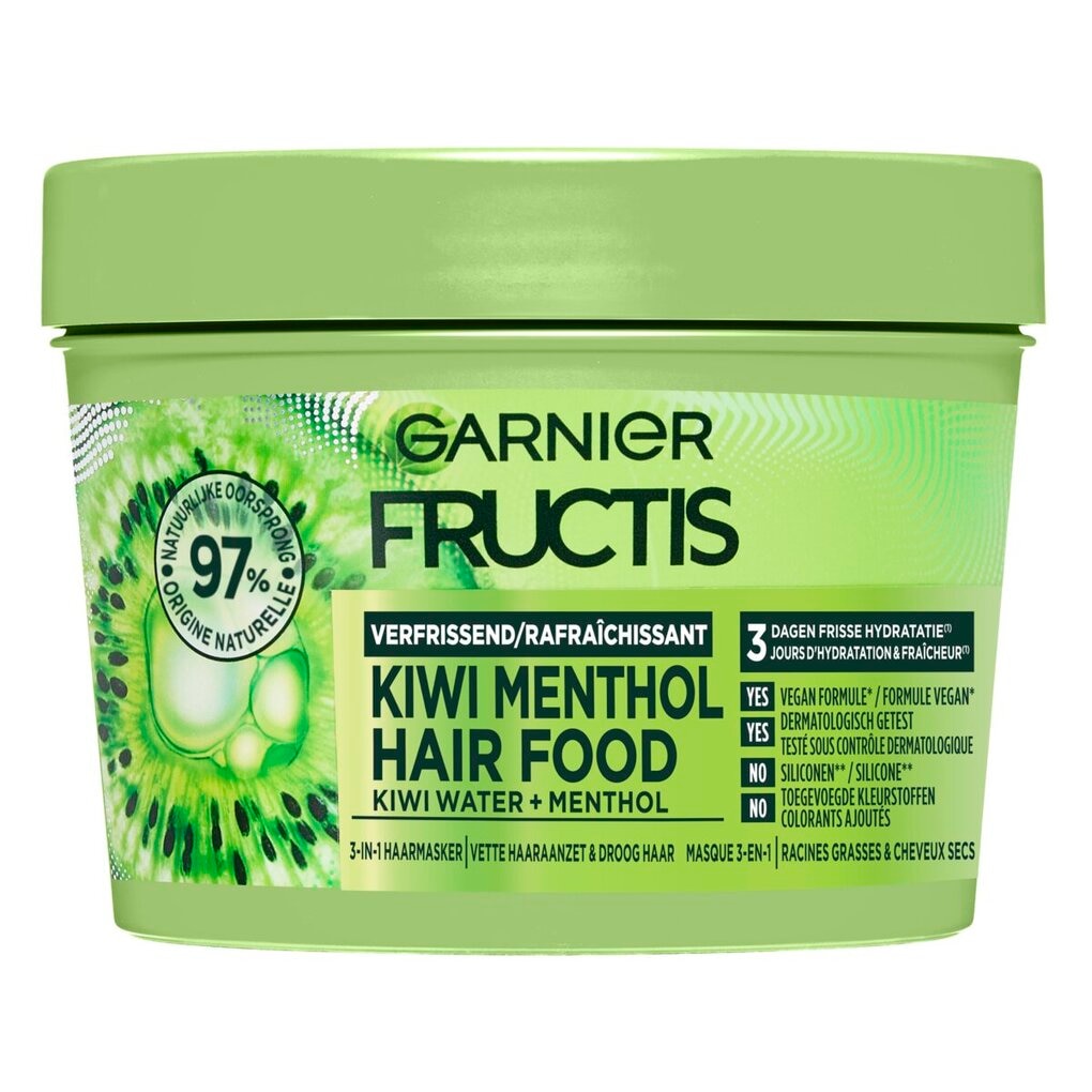Garnier Fructis Kiwi Menthol Hair Food Haarmasker
