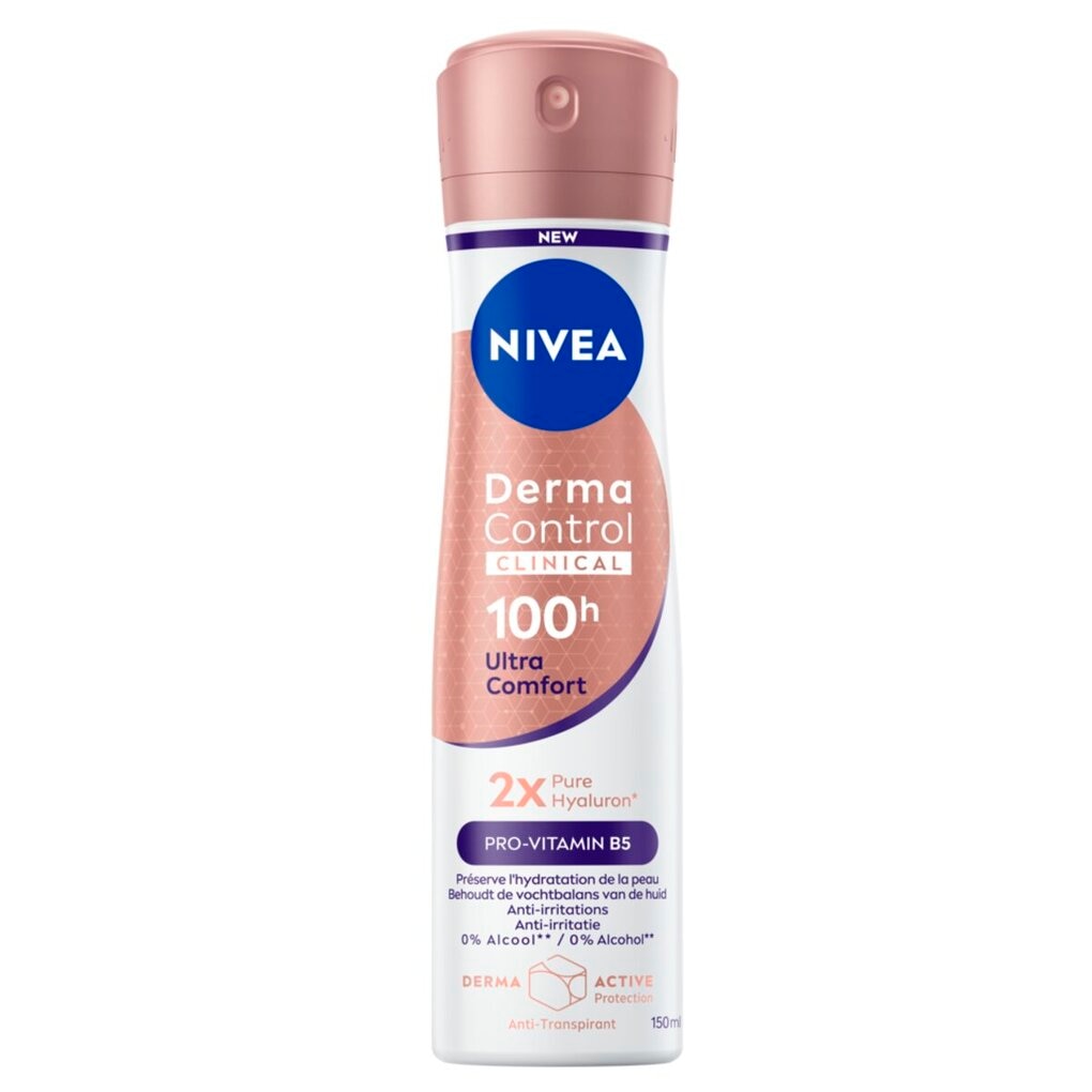 NIVEA Derma Control Clinical Ultra Comfort Antitranspirant Spray NIVEA Derma Control Clinical Ultra Comfort Antitranspirant Spray