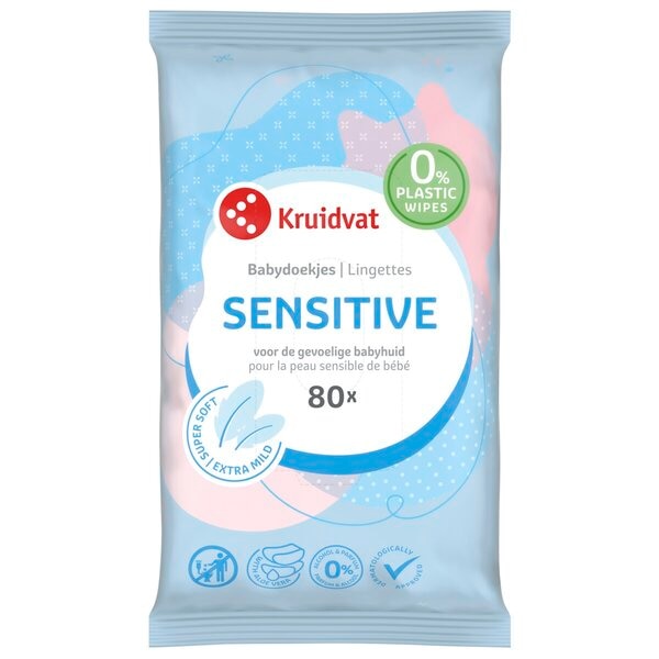 Kruidvat Sensitive Babydoekjes