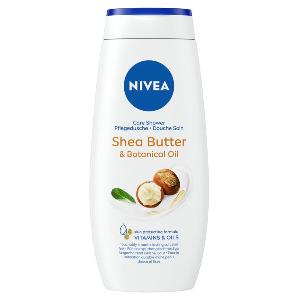 NIVEA Caring Shea Butter & Botanical Oil Douchegel