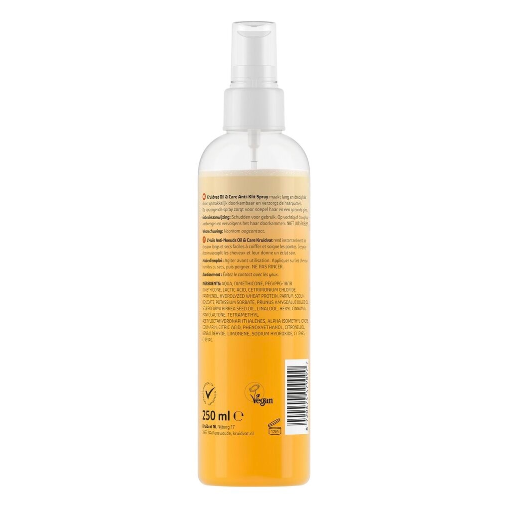 Kruidvat Oil & Care Anti-Klit Spray
