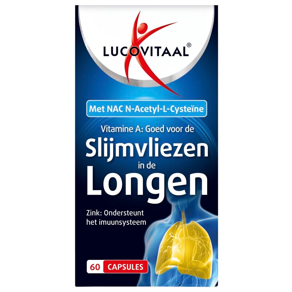 Lucovtaal Slijmvliezen In De Longen Capsules Lucovtaal Slijmvliezen In De Longen Capsules