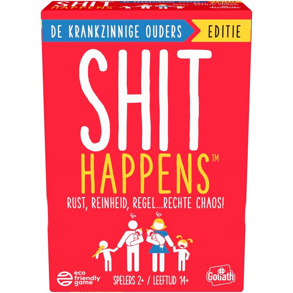 Goliath Shit Happens: de Krankzinnige Ouders Editie Goliath Shit Happens: de Krankzinnige Ouders Editie