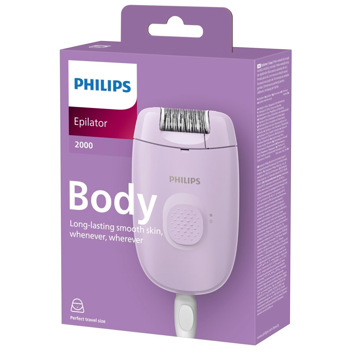 Afbeelding van Philips 2000 Series Body Epilator - paars