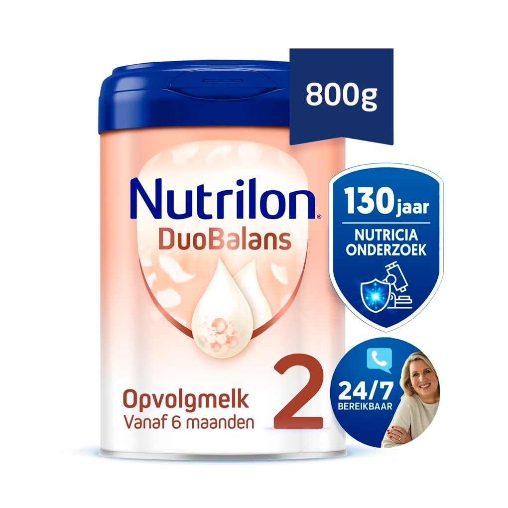 Nutrilon DuoBalans 2 Opvolgmelk Baby Flesvoeding Vanaf 6 Maanden Nutrilon DuoBalans 2 Opvolgmelk Baby Flesvoeding Vanaf 6 Maanden