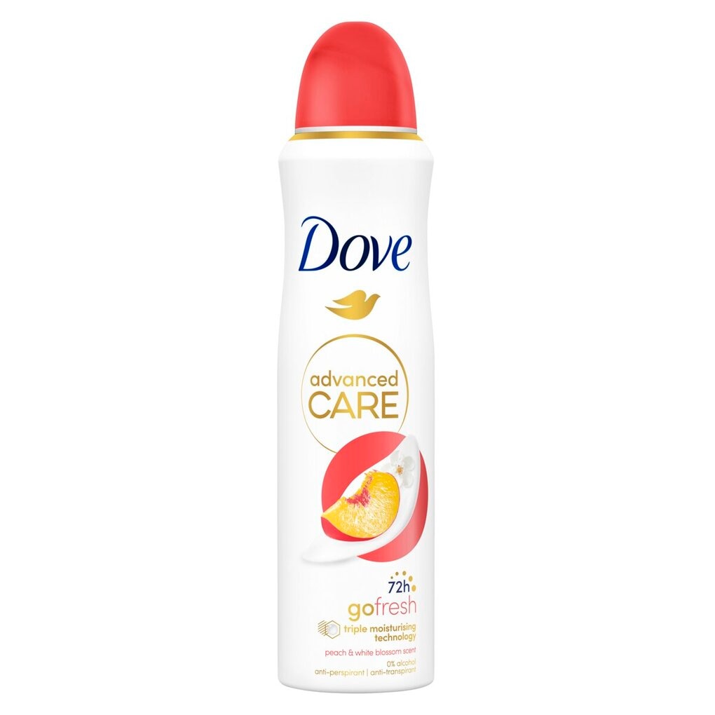 Dove Advanced Care Go Fresh Peach & White Blossom Antitranspirant Deodorant Spray