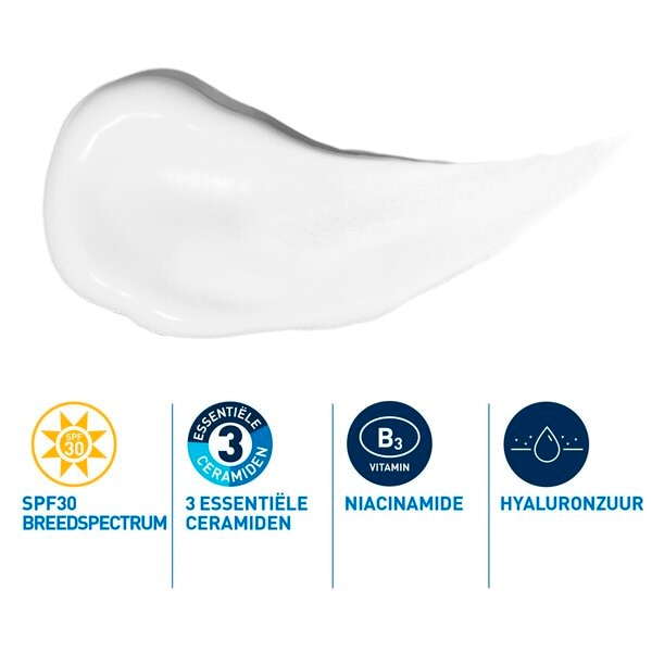 CeraVe SPF30 Hydraterende Gezichtscrème | Kruidvat