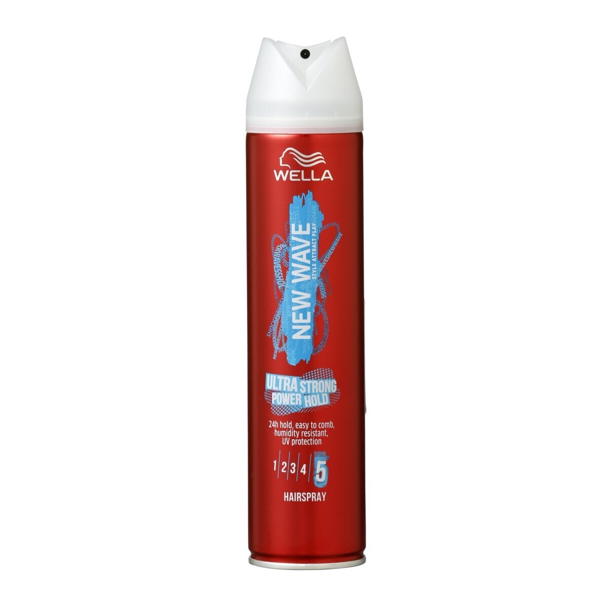 Afbeelding van Wella New Wave Ultra Strong Power Hold Haarspray - 250 ml