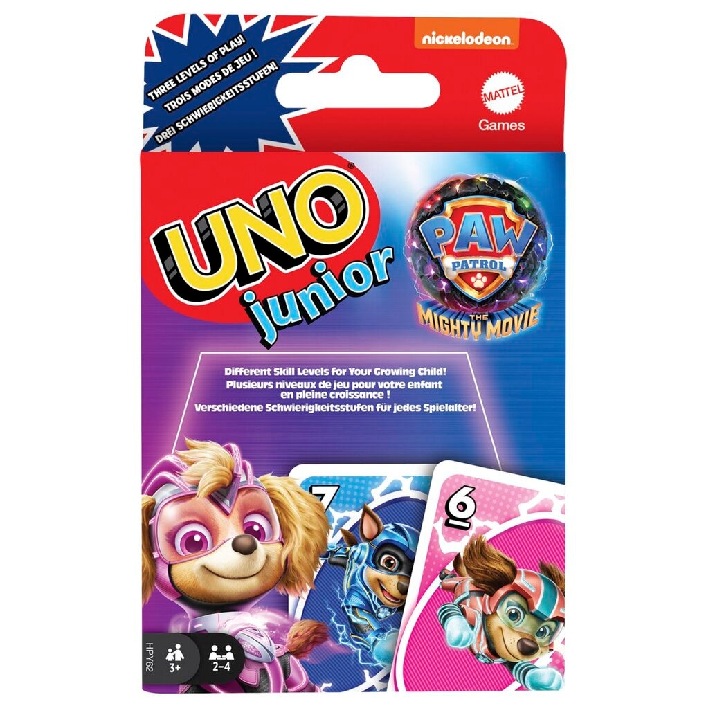 Mattel Uno Junior Paw Patrol