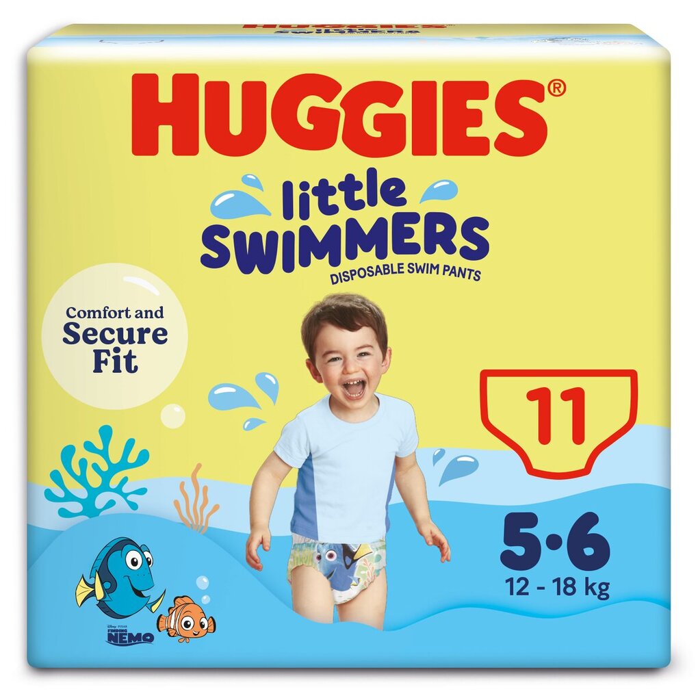 Huggies 5-6 Little Swimmers 12-18kg Zwemluiers