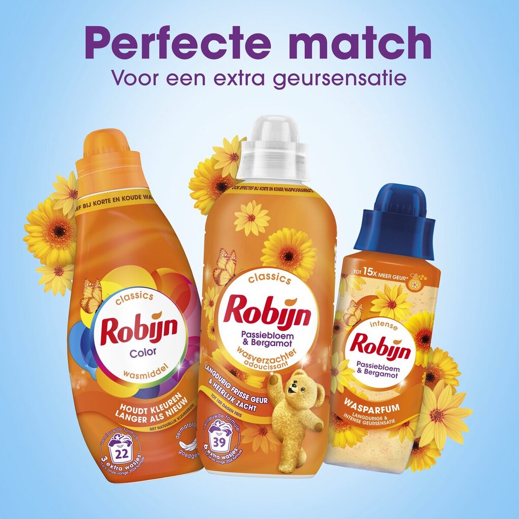 Robijn Intense Passiebloem & Bergamot Wasparfum