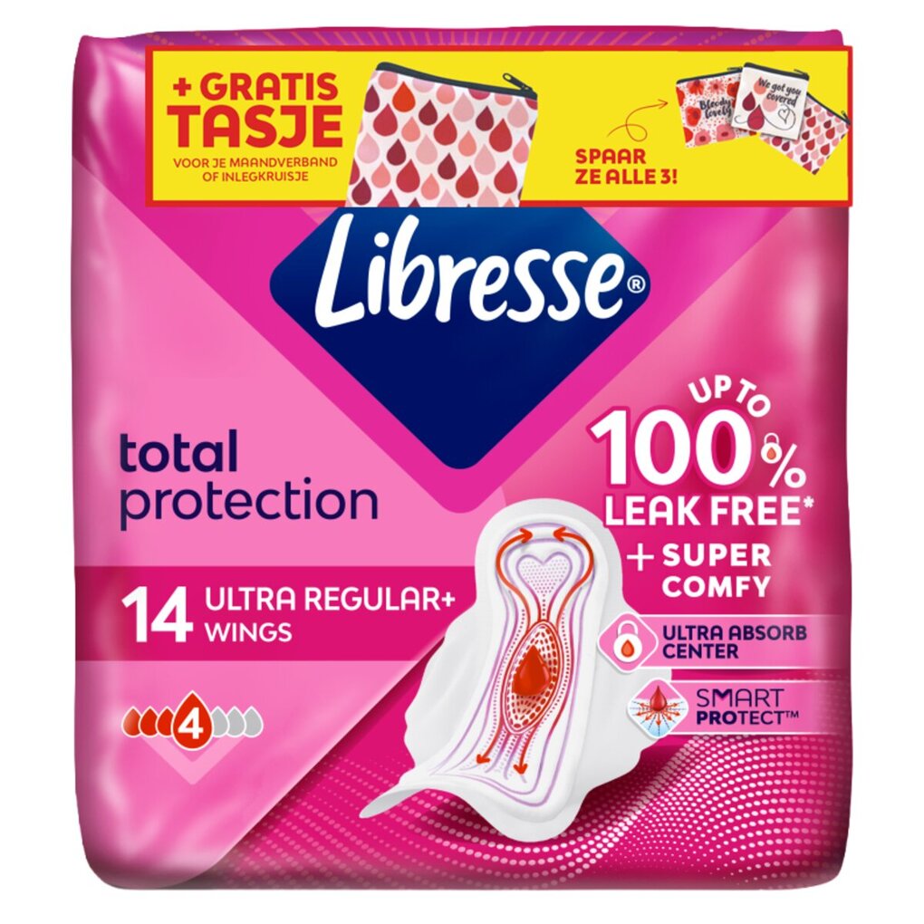 Libresse Maandverband Normal Ultra - 14 stuks