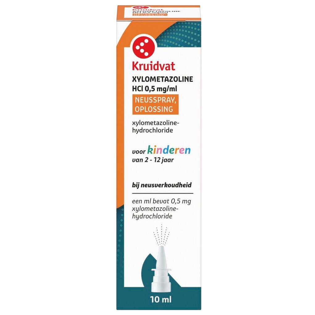 Kruidvat Xylometazoline HCl 0,5mg per ml Neusspray