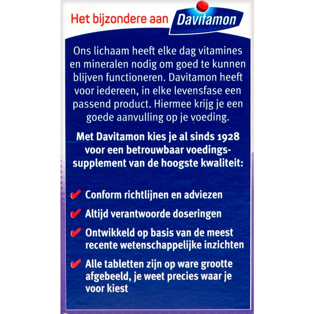 Davitamon Vitamine D Volwassenen Smelttabletten