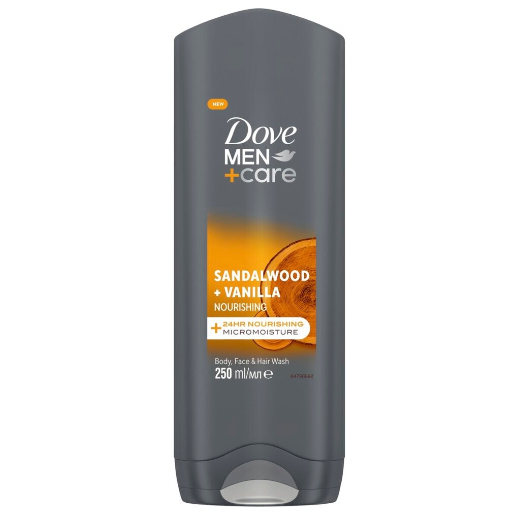 Dove Men+Care Sandalwood & Vanilla 3-in-1 Douchegel