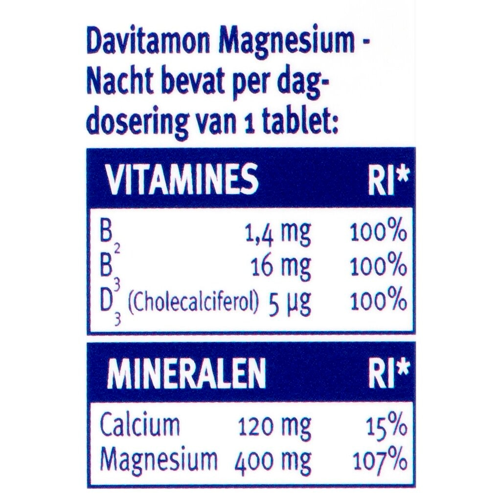 Davitamon Magnesium Nacht Tabletten