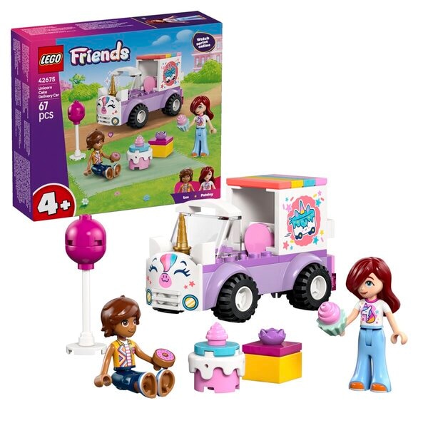 LEGO Friends 42675 Eenhoorn Taartenbezorgauto
