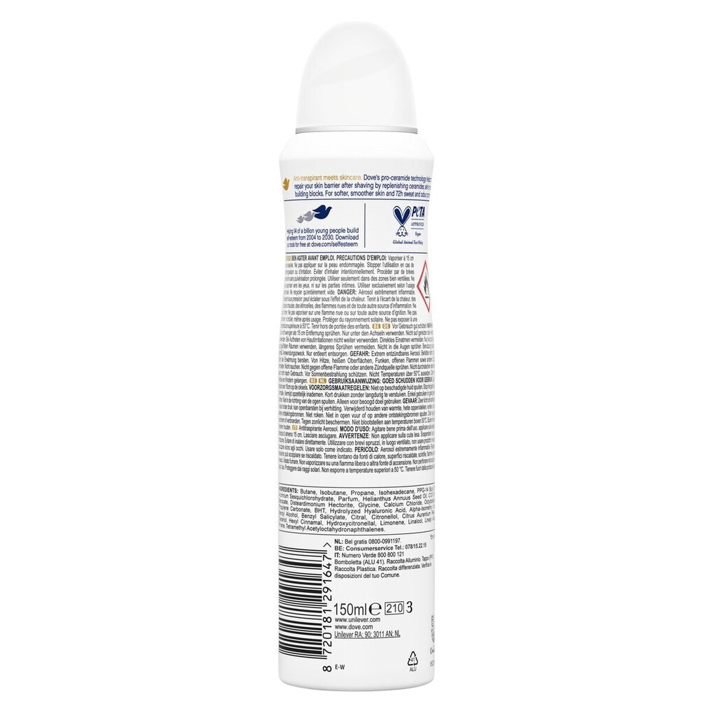 Dove Advanced Care Matcha Green Tea Antitranspirant Deodorant Spray