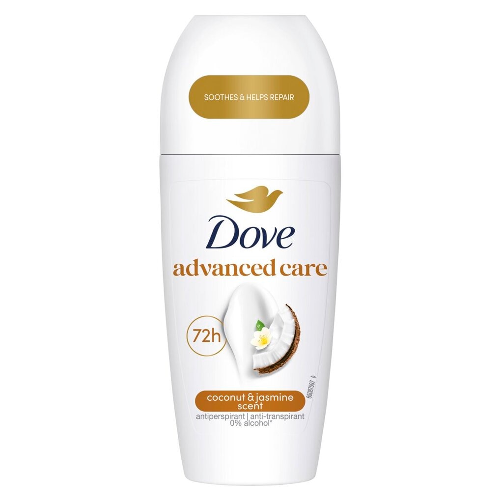 Dove Advanced Care Coconut & Jasmine Antitranspirant Roller Dove Advanced Care Coconut & Jasmine Antitranspirant Roller