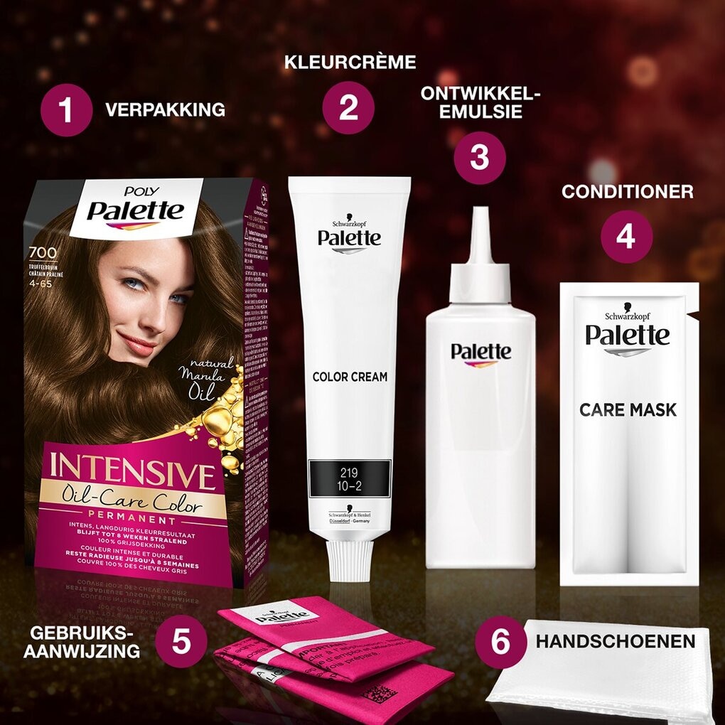 Poly Palette Intensive Oil-Care Color U71 Puur Zilvergrijs Haarverf