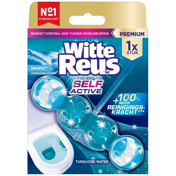 Witte Reus Self Active Pacific Toiletblok