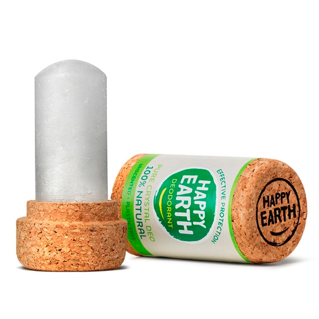 Happy Earth 100% Natural Pure Crystal Geurloze Deodorant Stick