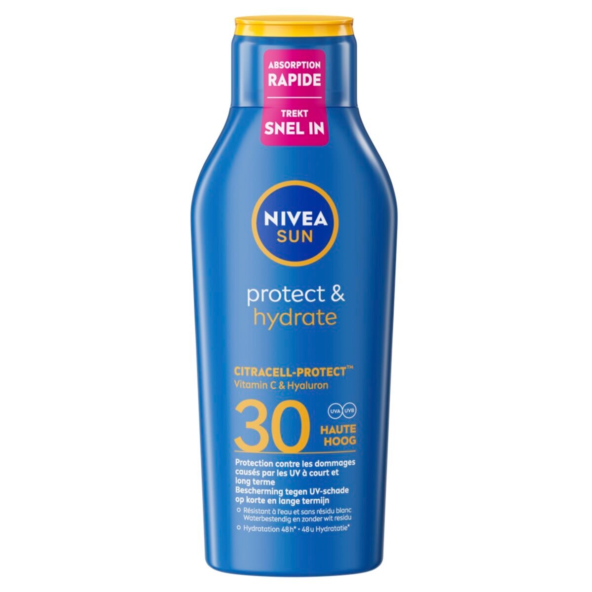 Product afbeelding van NIVEA Sun Protect&Hydrate Zonnemelk SPF 30 - 400 ml