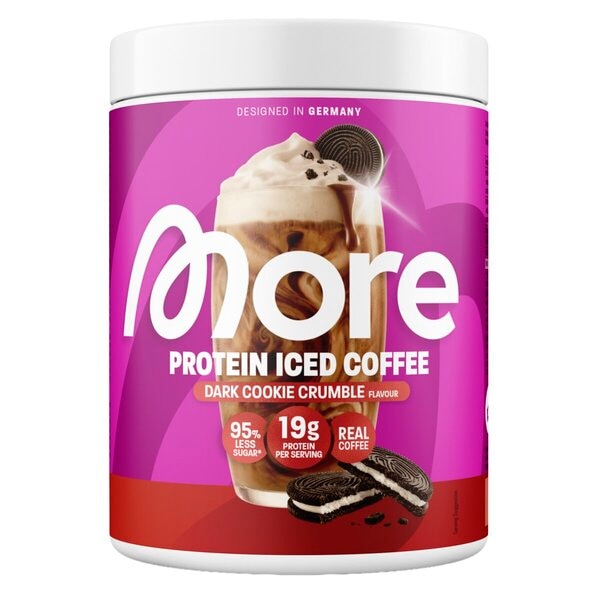 More Dark Cookie Crumble Protein Iced Coffee