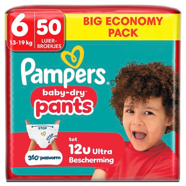 Pampers Baby-Dry Pants Maat 6 Luierbroekjes