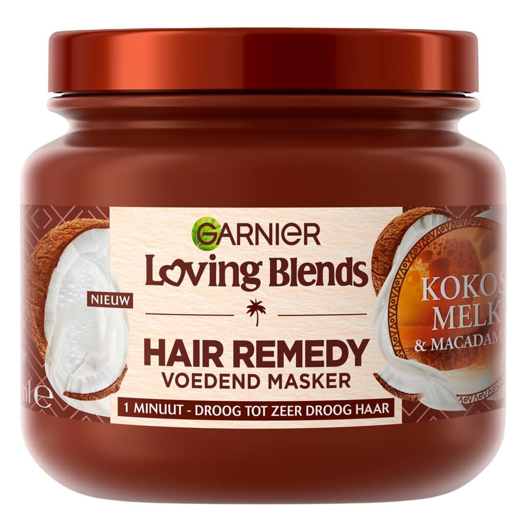 Garnier Loving Blends Kokosmelk & Macadamia Haarmasker