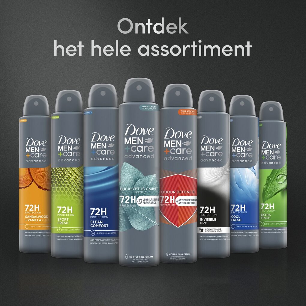 Dove Men+Care Advanced Invisible Dry Antitranspirant Spray