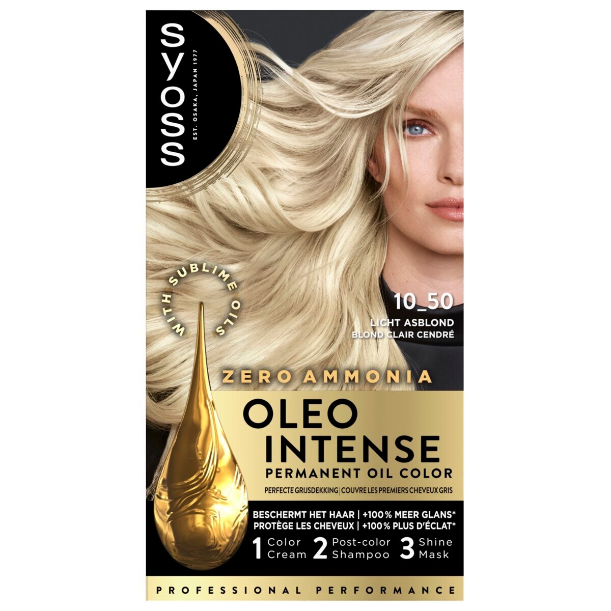 Afbeelding van Syoss Oleo Intense Haarverf - Licht Asblond