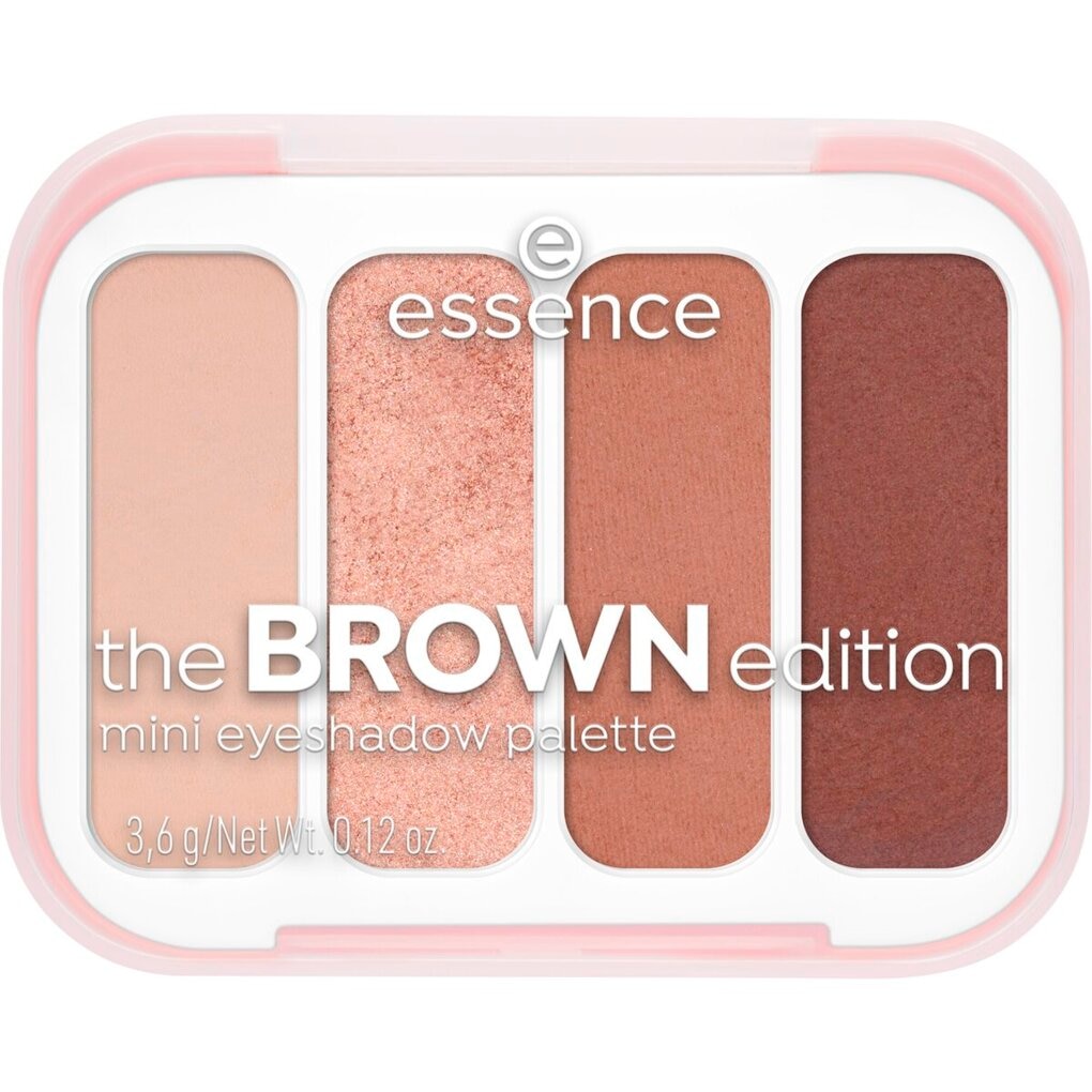 Essence The Brown Edition Mini Eyeshadow Palette Essence The Brown Edition Mini Eyeshadow Palette