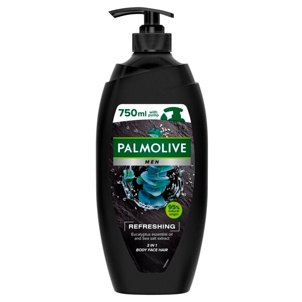 Palmolive Men Refreshing 3-in-1 Douchegel met Pomp