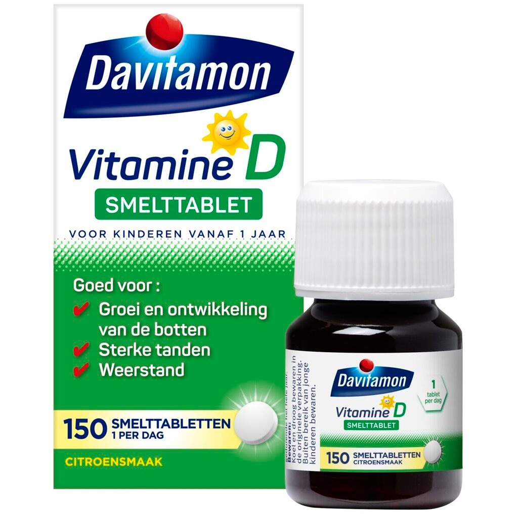 Davitamon Vitamine D Kind Smelttabletten