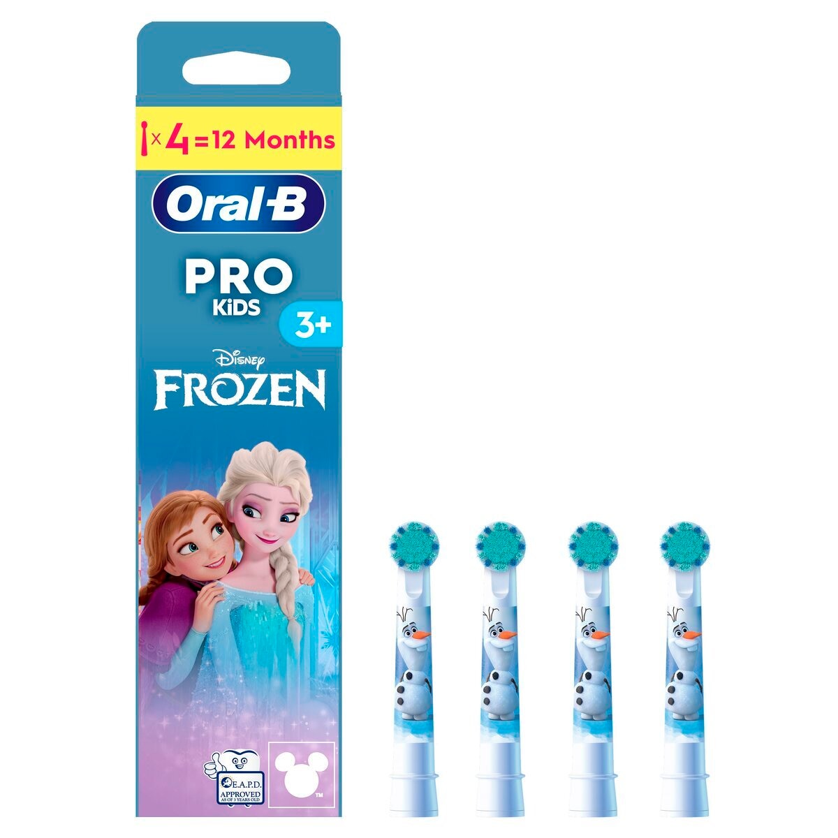 Afbeelding van Oral-B Pro Kids 3+ Disney Frozen Opzetborstels