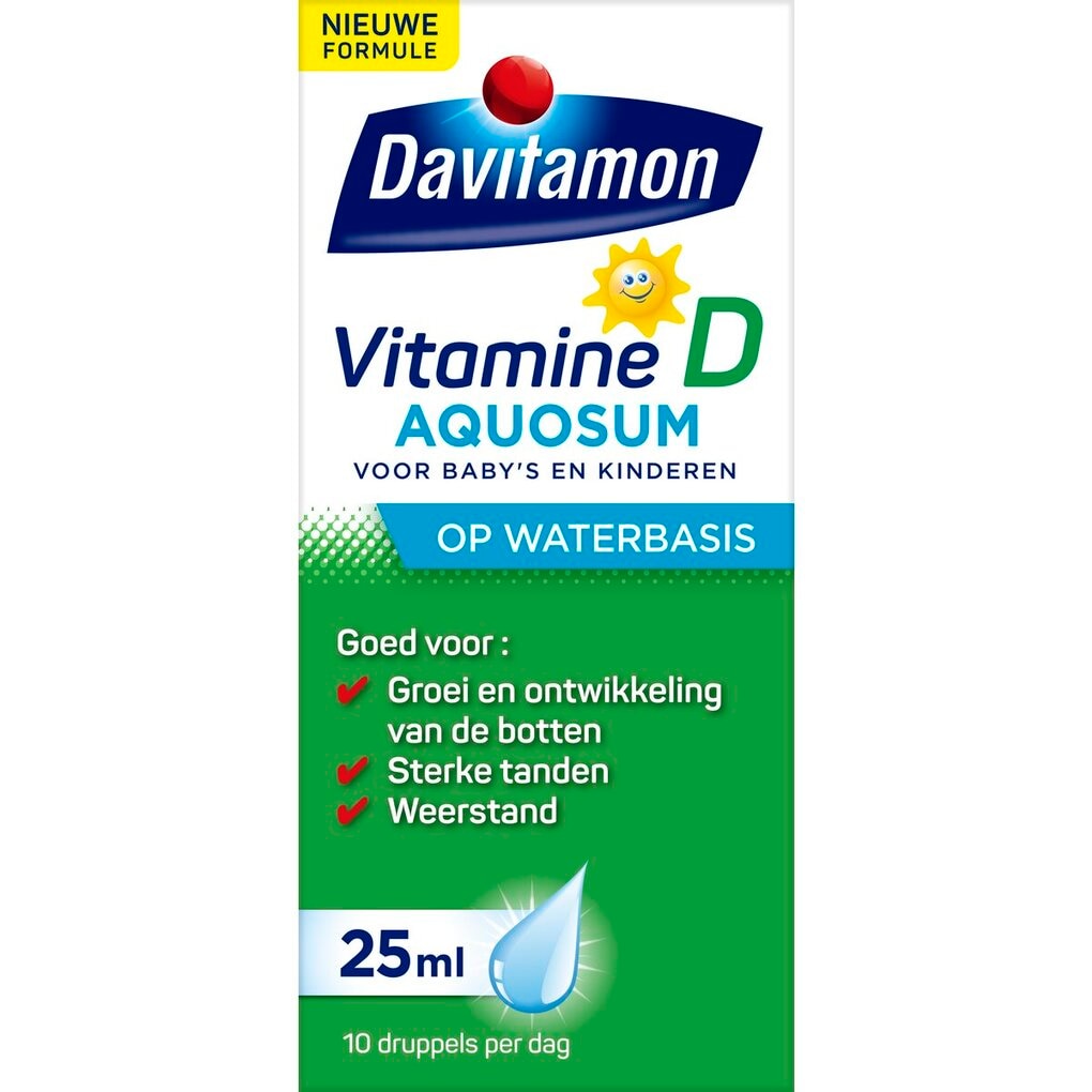 Davitamon Vitamine D Aquosum Baby en Kind