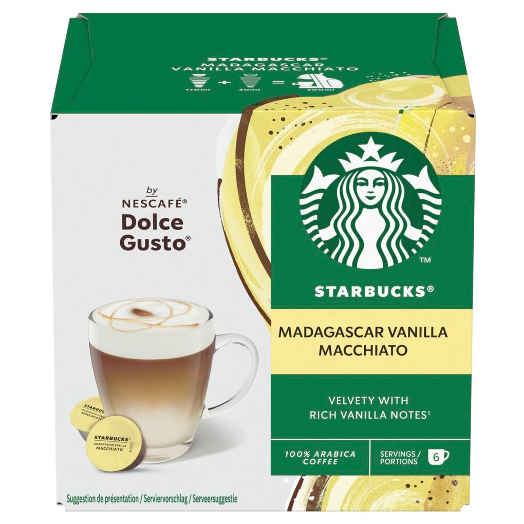 Starbucks By Nescafé Dolce Gusto Madagascar Vanille Macchiato Koffiecapsules