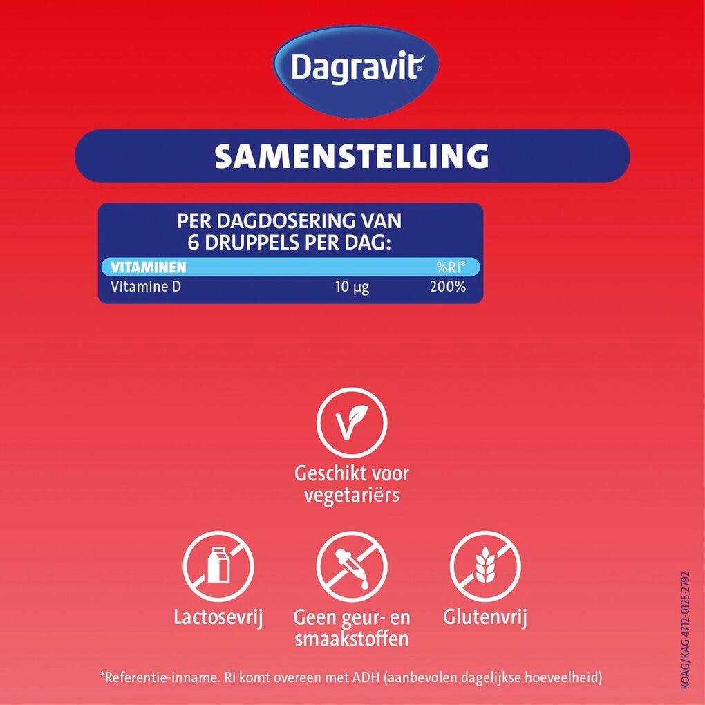 Dagravit Kids Vitamine D Aquosum Druppels