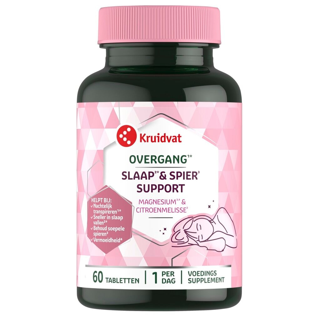 Kruidvat Overgang Slaap & Spier Support Tabletten