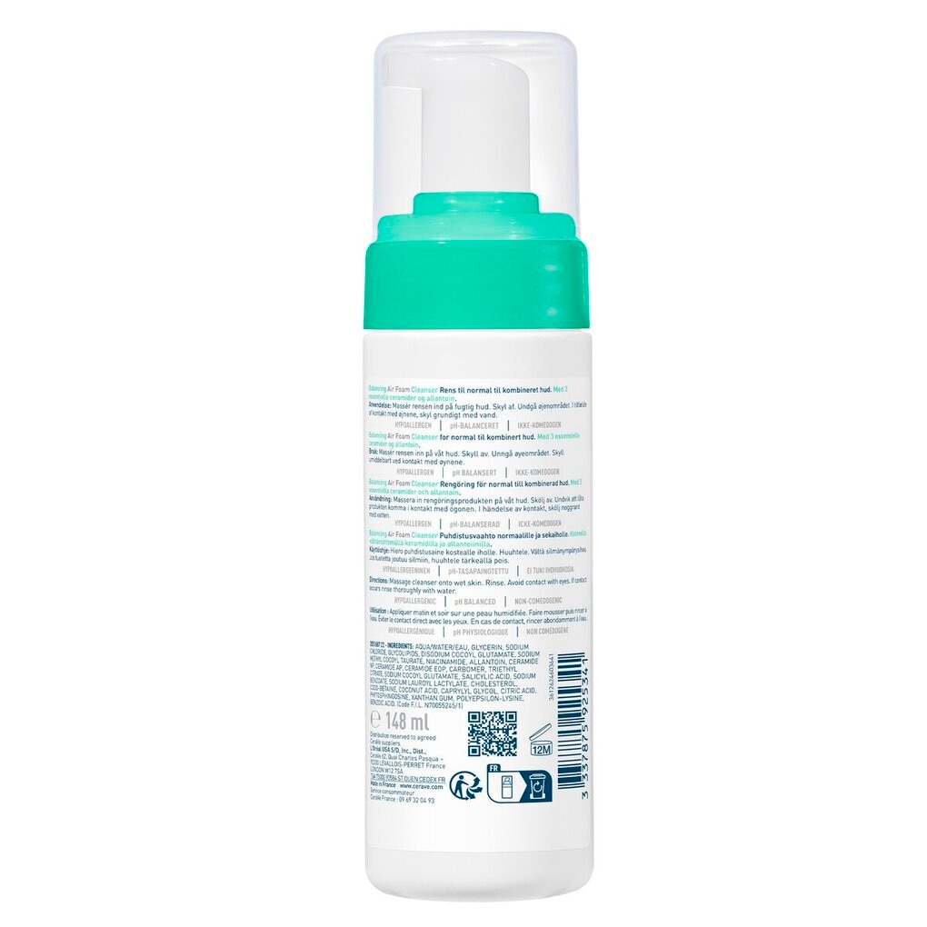 CeraVe Balancing Air Foam Reiniger