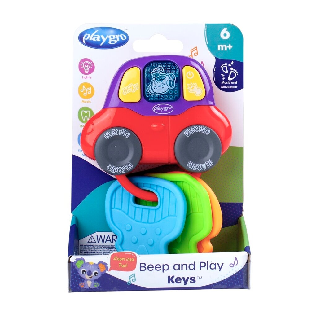 Playgro Beep and Play Keys Playgro Beep and Play Keys