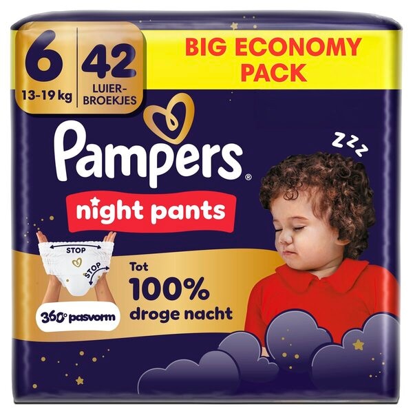 Pampers Night Pants Maat 6 Luierbroekjes