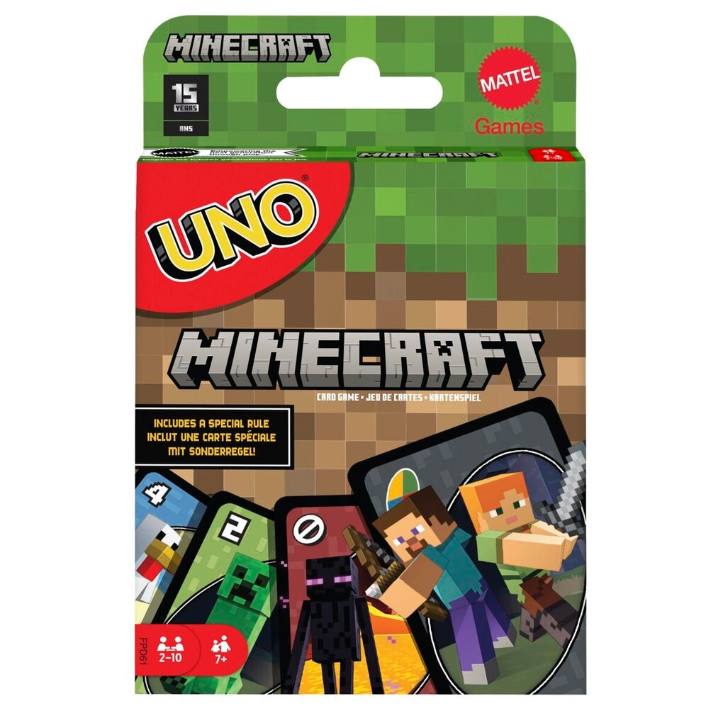 Mattel Minecraft Uno