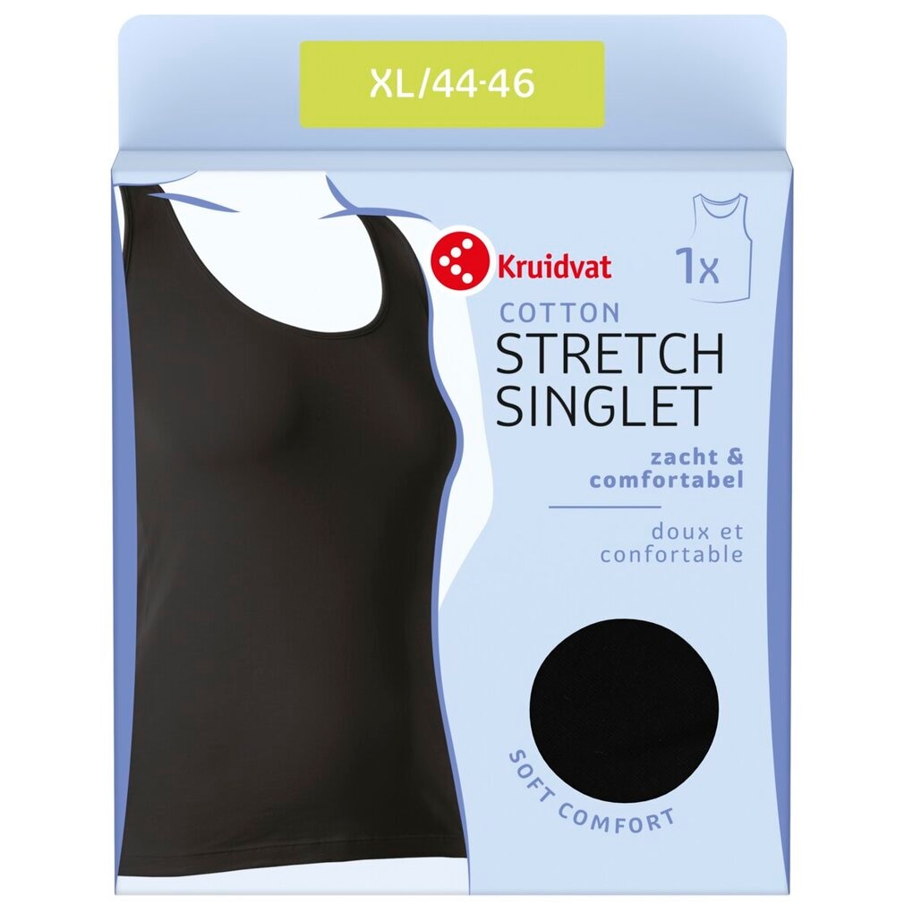 Kruidvat Cotton Stretch Damessinglet