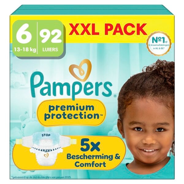 Pampers Premium Protection Maat 6 Luiers