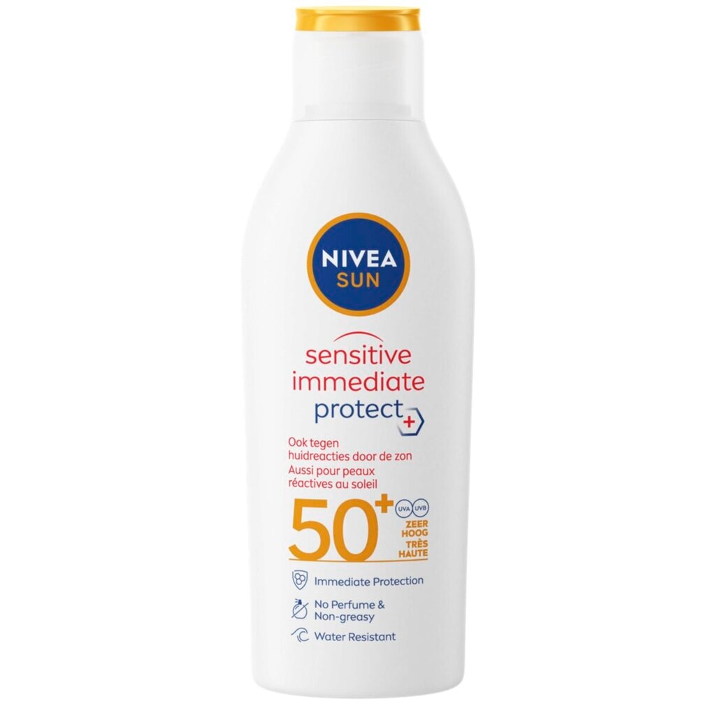 NIVEA Sun Sensitive Immediate Protect+ SPF50+ Zonnebrandlotion