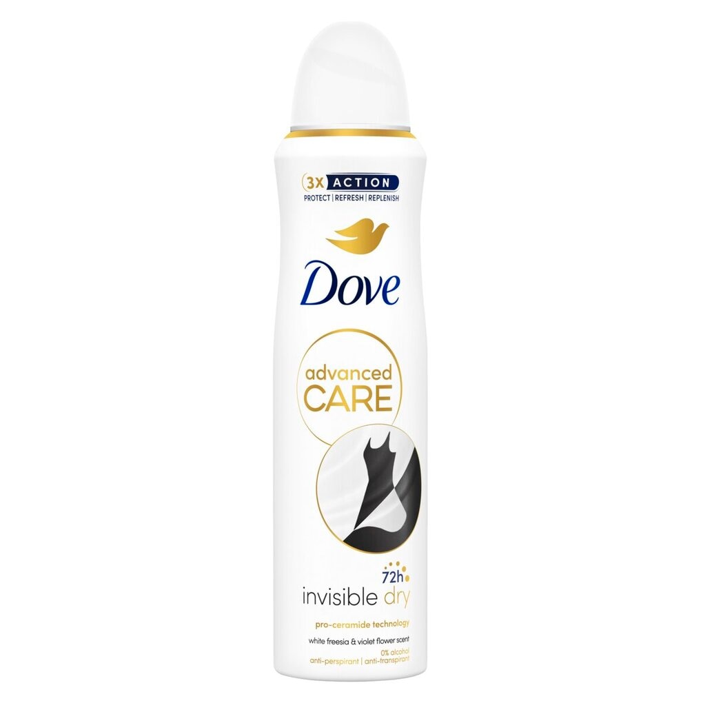 Dove Advanced Care Invisible Dry Antitranspirant Deodorant Spray