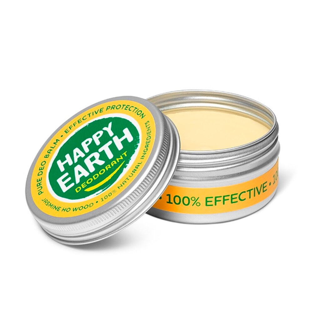 Happy Earth 100% Natural Jasmine Ho Wood Deodorant Balm